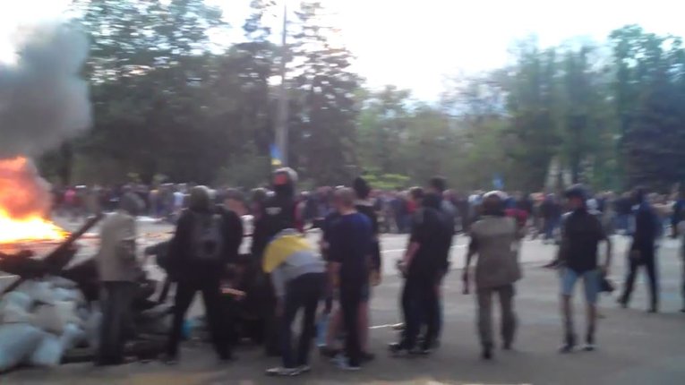 Одеса сьогодні. Масові заворушення.