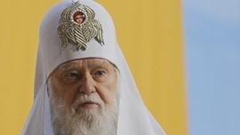 Патріарх Філарет провів літургію у пам'ять про полтавського святого в окупації