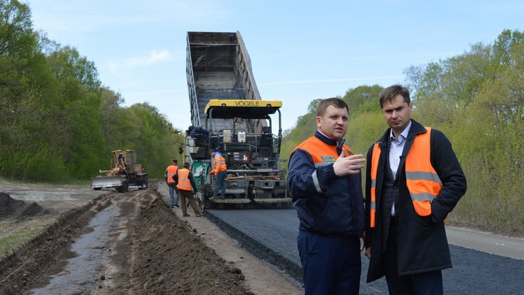 Від Лохвиці до Чорнух активно ремонтують дорогу