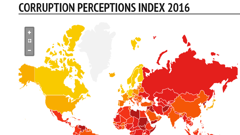 Україна бореться з корупцією повільніше африканських країн