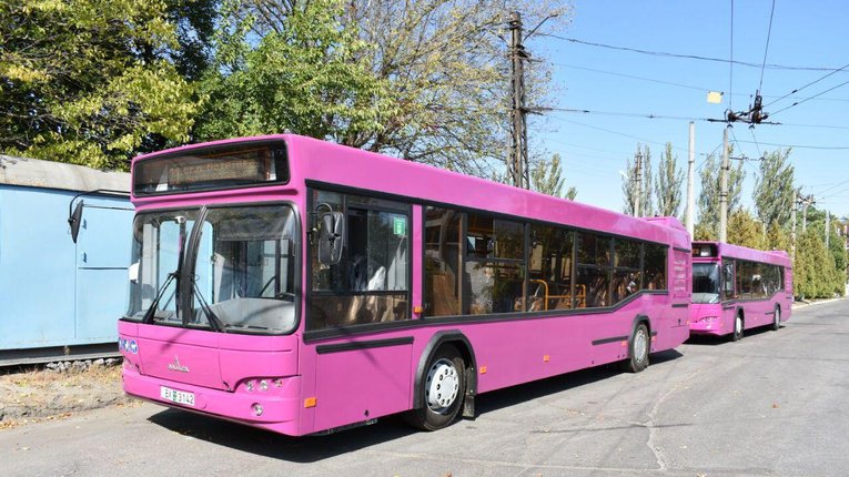 Нові автобуси обслуговуватимуть Кременчук