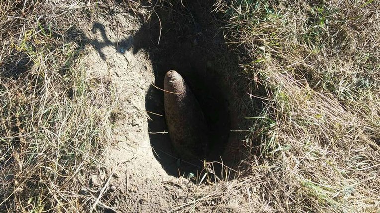 Піротехнічний загін ліквідував бойовий снаряд на Полтавщині, — ГУ ДСНС