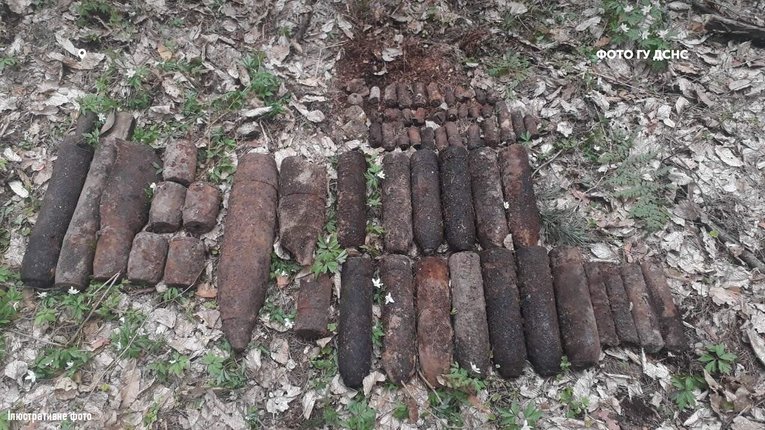Міни та артснаряди: чергова небезпечна знахідка на Полтавщині