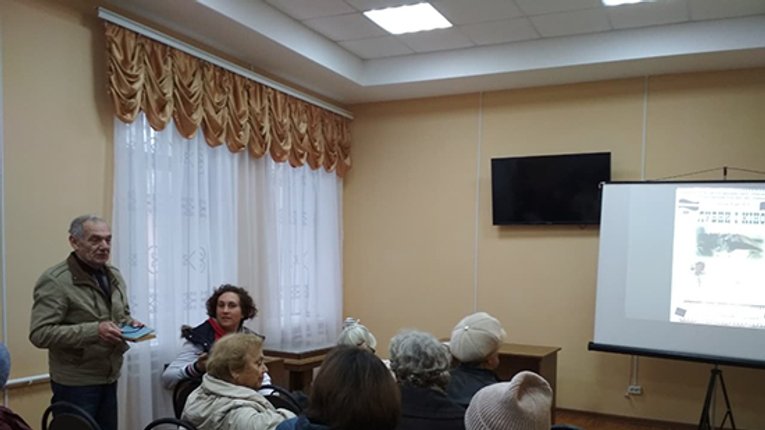 Лубенська громада провела творчий вечір присвячений історії вітчизняного кіно