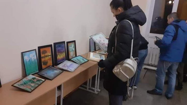 Юні художники провели благодійний аукціон у Пирятині