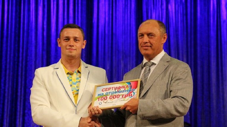 Полтавський олімпієць отримав 100 тис. грн від міської влади