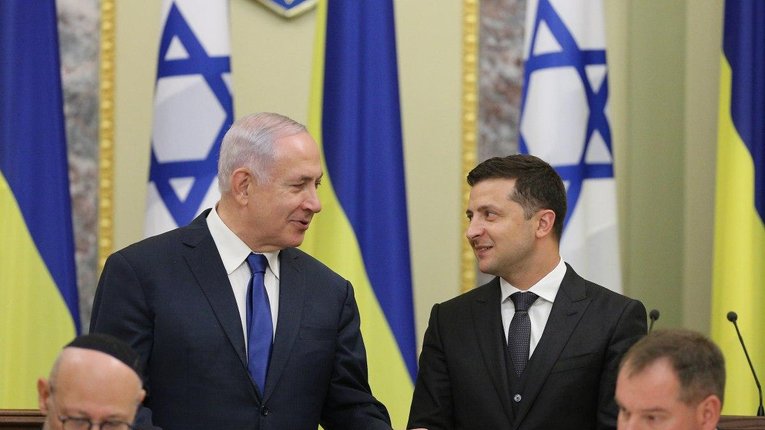 Зустріч Зеленського та Нетаньяху у серпні 2019 року