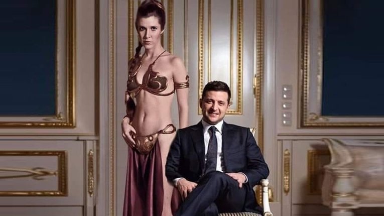 Мережа вибухнула фотожабами про Мендель і Зеленського