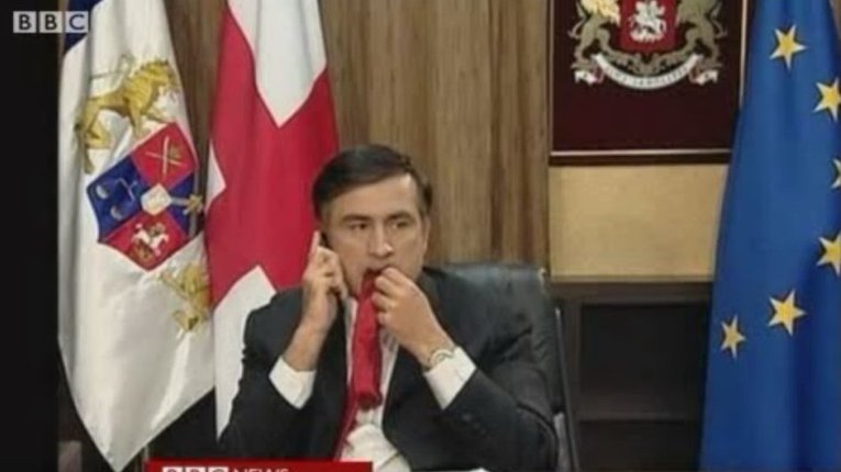 Гучна історія з призначенням Саакашвілі завершилася класичним «зливом» – журналіст