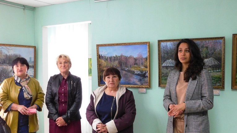 Мешканців Чорнух кличуть на виставку живопису