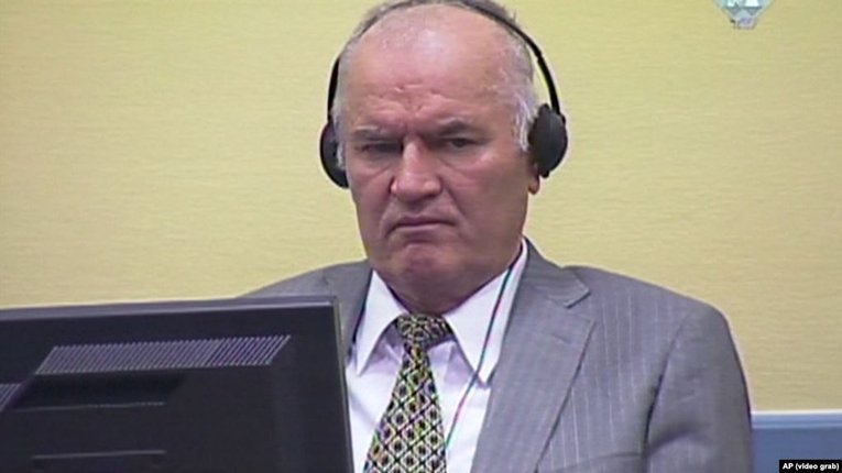 Ратко Младич у суді, березень 2020 року