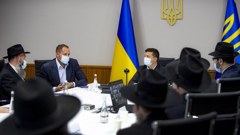 Зеленський зустрівся з усіма рабинами України, про визнання Голодомору Ізраїлем не йшлося