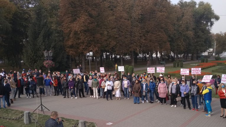 Мітинг Олександра Шамоти "Ні_закриттю"
