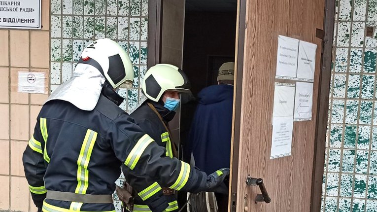 Рятувальники провели навчання в лікарнях Полтави