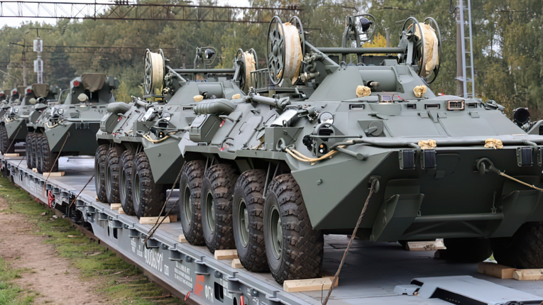 Білорусь отримала російські БТР-82А