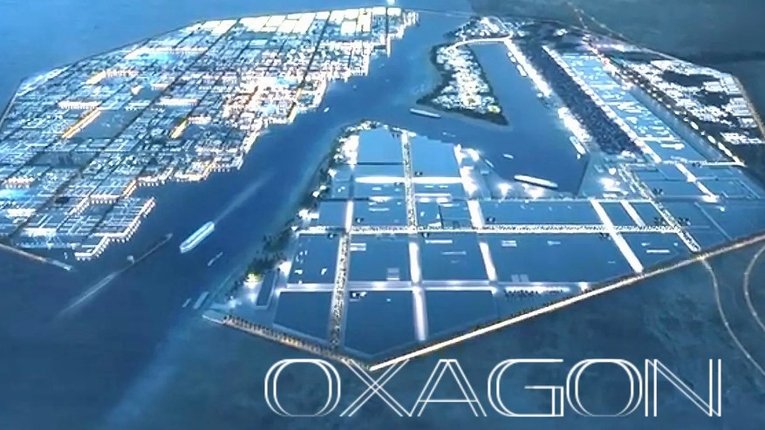 OXAGON — перше у світі плавуче місто