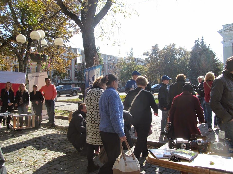 Полтавцям пропонували неформальне навчання просто неба