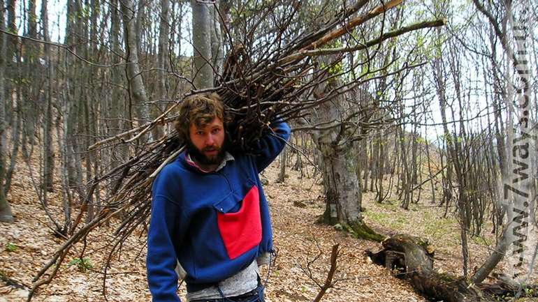 На Полтавщині людям, які збирають дрова щоб зігрітися обіцяють переслідування