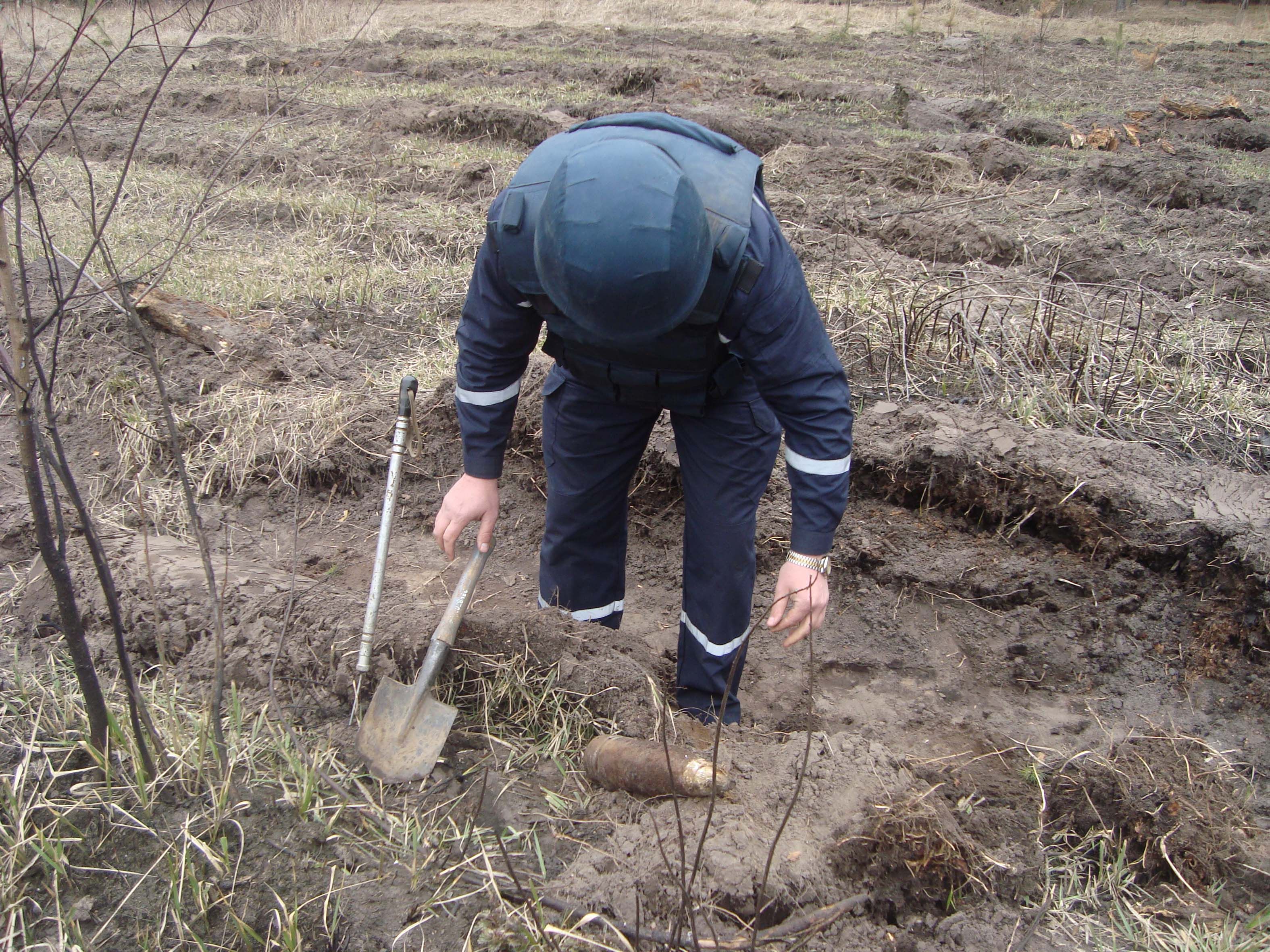 За останню добу на Полтавщині виявили 46 снарядів часів Великої Вітчизняної війни