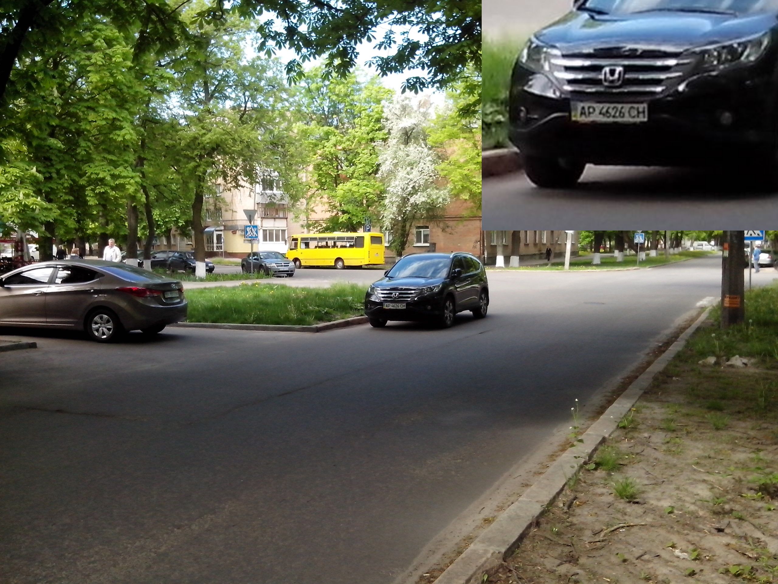 ​Дует: «АвтоБовдур ВІ 5999 СА» на «Тойоті» та «АвтоБовдур «АР 4626 СН» на «Хонді»