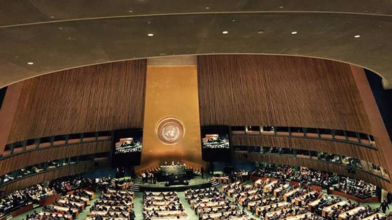 Приклад дикунства української делегації та Президента на Генеральній асамблеї ООН