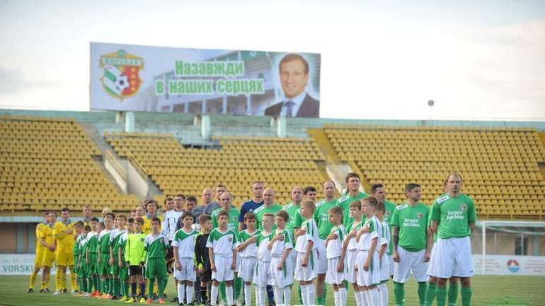 Ветерани українського футболу вшанували пам'ять Олега Бабаєва матчем у Полтаві 