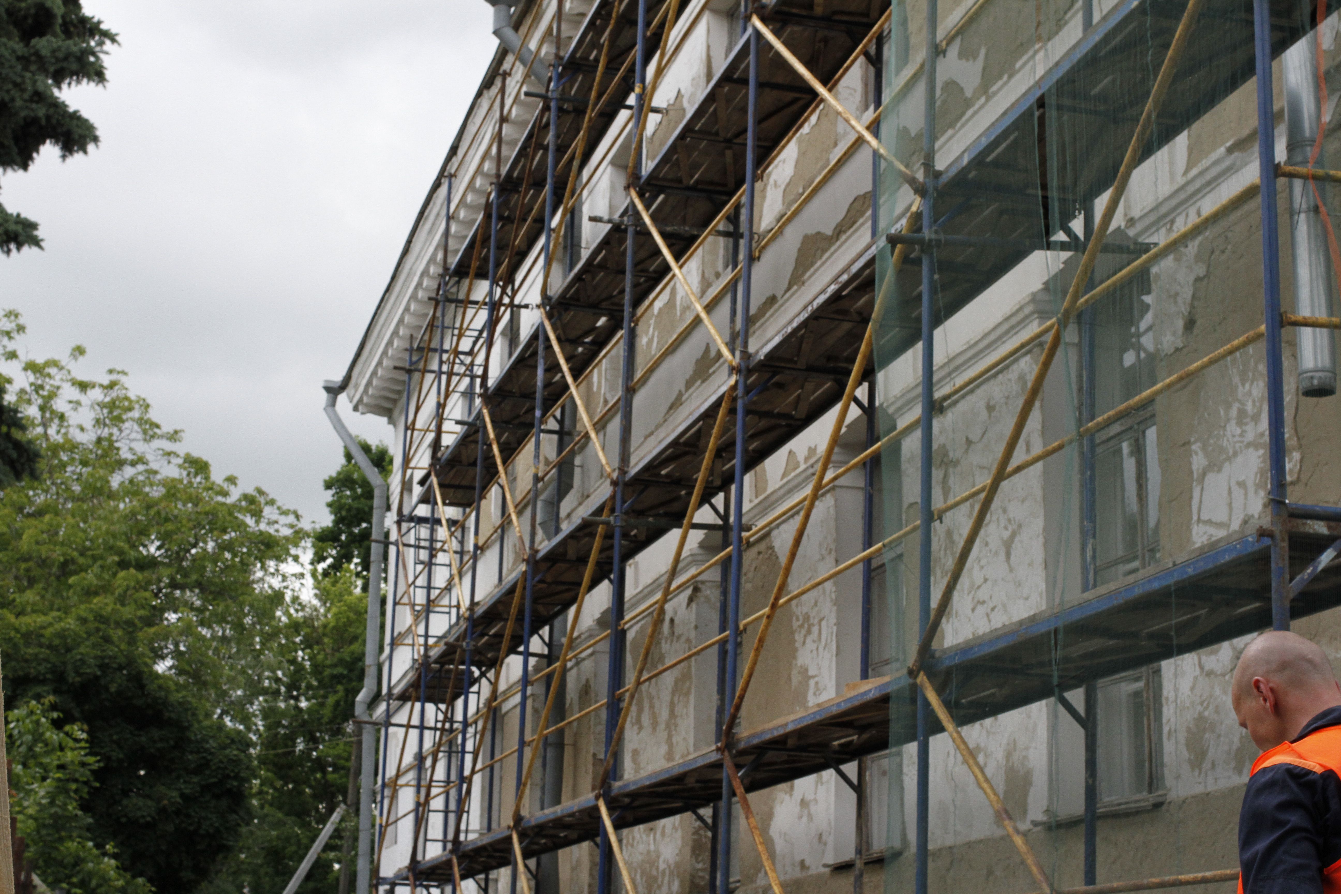 У Полтаві розпочали реконструкцію школи мистецтв імені Кириченко_1