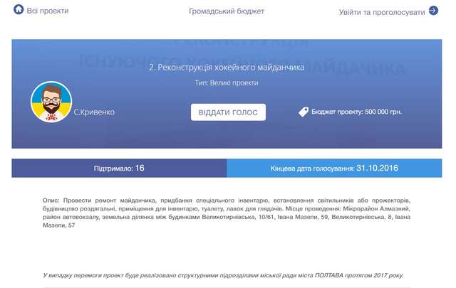 Полтавці можуть долучитися до відновлення хокейного майданчика_3