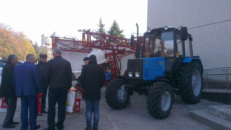 Виставку аграрних досягнень презентували в Полтаві