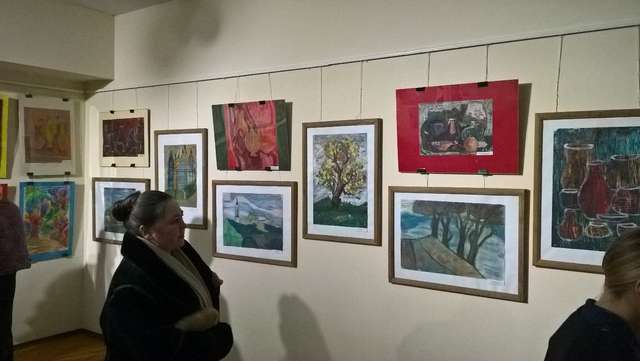 Учні Полтавської школи-інтернату №2 провели художню виставку _1