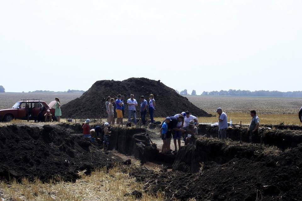 Скіфське золото, кістки мамонта, поховання воїнів Вітовта –  головні археологічні знахідки на Полтавщині в 2016 році_9