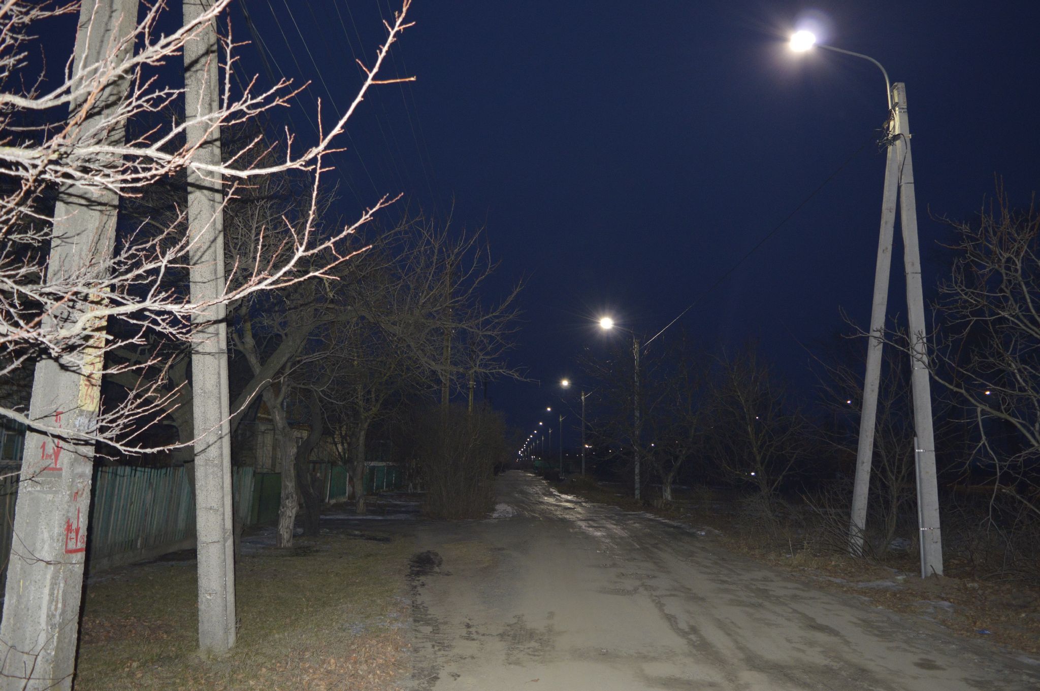 За 8,5 млн грн Горішні Плавні на 90% забезпечили місто LED-освітлюванням_1