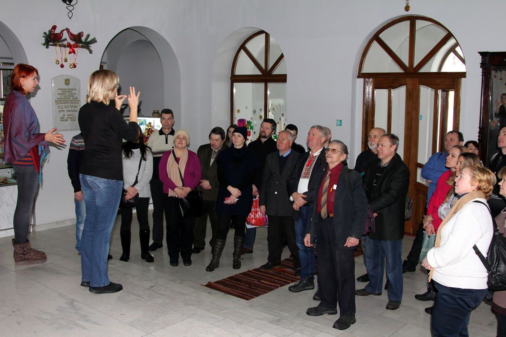  Художники з вадами слуху відвідали Полтаву_1