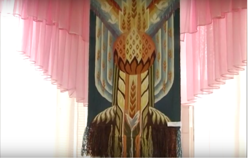 Виставку полтавських гобеленів і крайок презентували народні митці_3