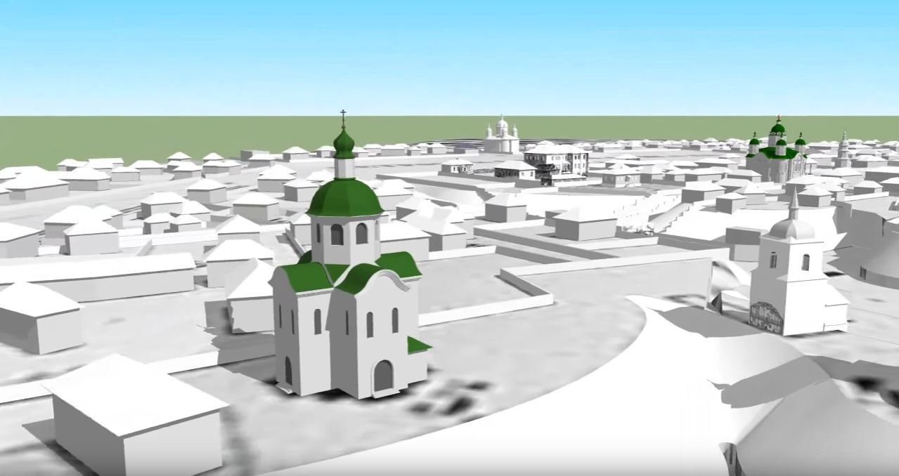 Полтавці можуть побачити вигляд міста в 1837 році в 3D_1