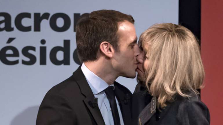 Кандидат у президенти Франції молодший за свою дружину на 25 років