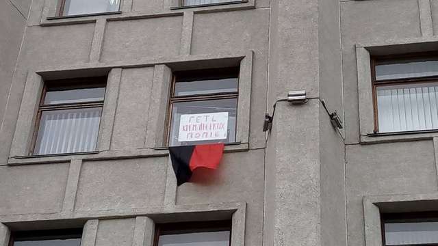 Четверта колона відстоювала свій прихід у П’ятої під Полтавською ОДА _11