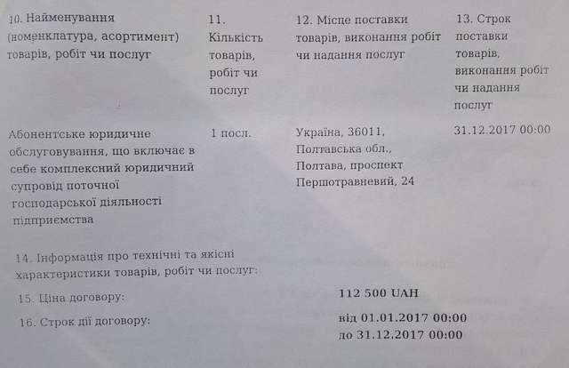 Ректор ПолтНТУ Онищенко прикарманив 112,5 тис. грн на договорі про юридичні послуги_9