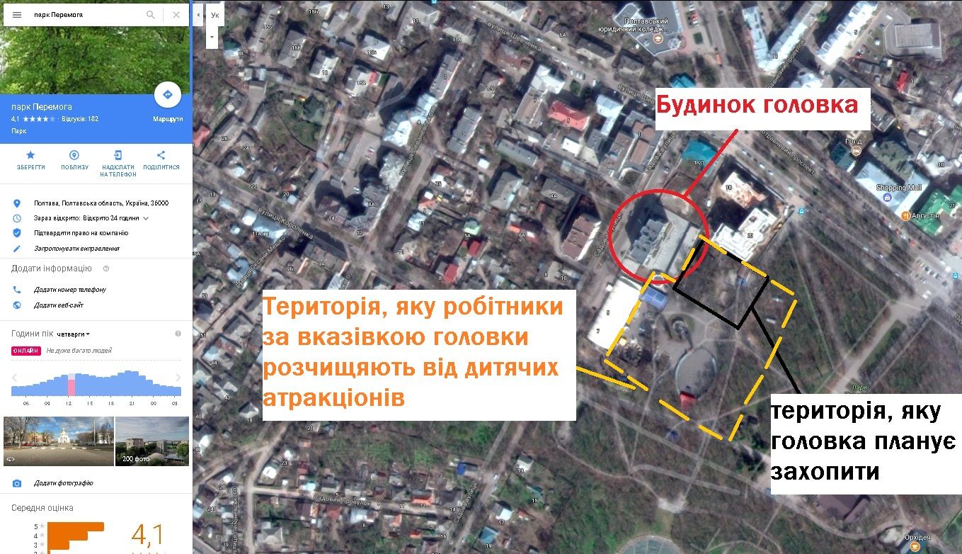 Головко пішов на парк «Перемоги»: вирізають усе, крім чортового колеса _11