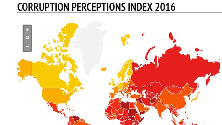 Україна бореться з корупцією повільніше африканських країн