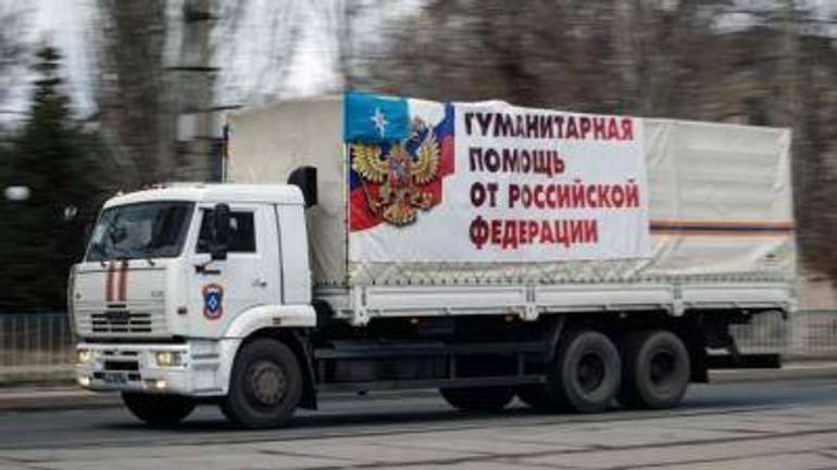 21 вантажівка «путінського гумконвою» знову прибула на Донбас