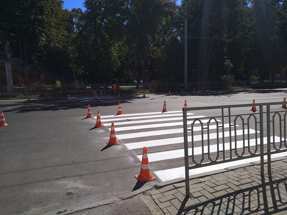 У Полтаві намалювали наземний перехід замість підземного_1