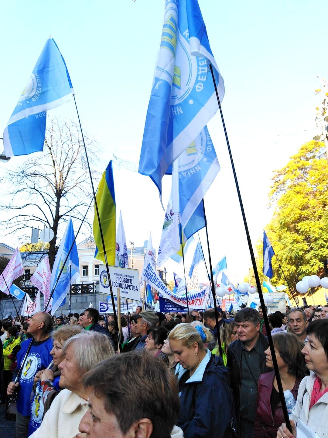 Репортажі з-за кобищанських парканів: протестний вояж кобищанців до столичних парканів _1