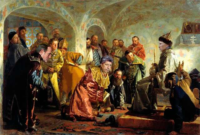 Як непевні «козаки» до московського царя повзали_1