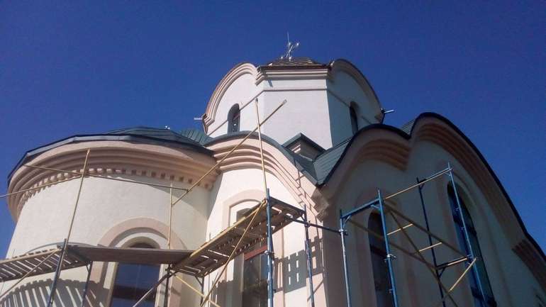 У Біликах добудовують найбільший на Полтавщині греко-католицький храм (фото)