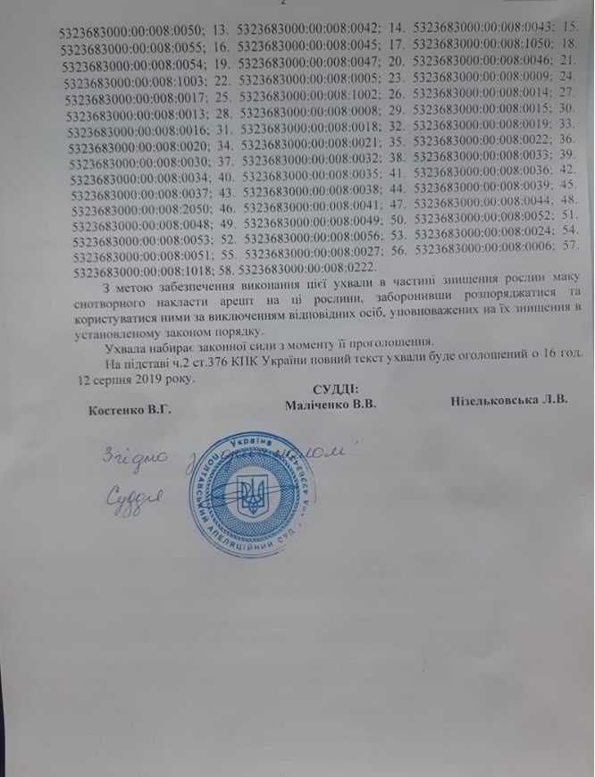 Доля оржицького маку: Апеляційний суд перетворив оголошення ухвали на детективний сюжет_3