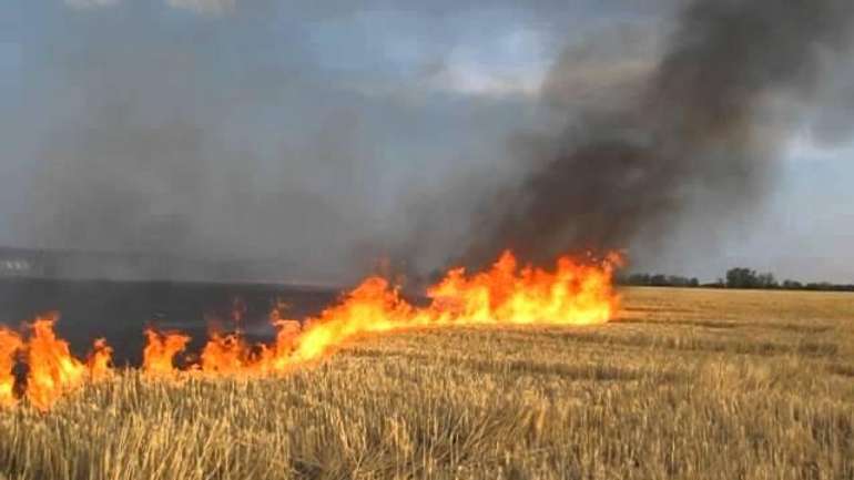 Попередження про високий рівень пожежної небезпеки на Полтавщині