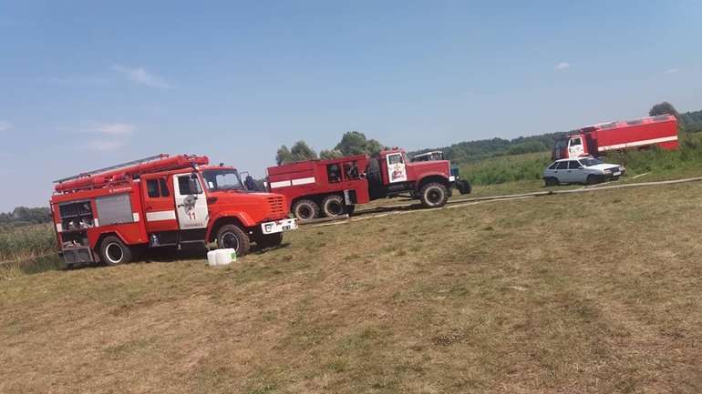 На Чернігівщині палають торфовища