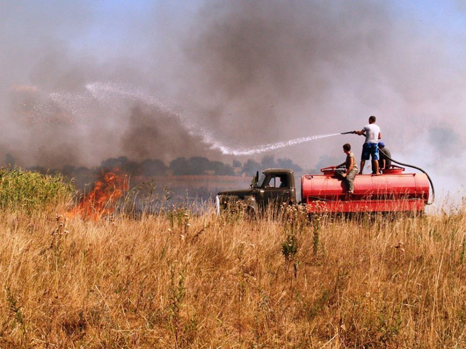 У Нехворощі палало очеретяне болото_3