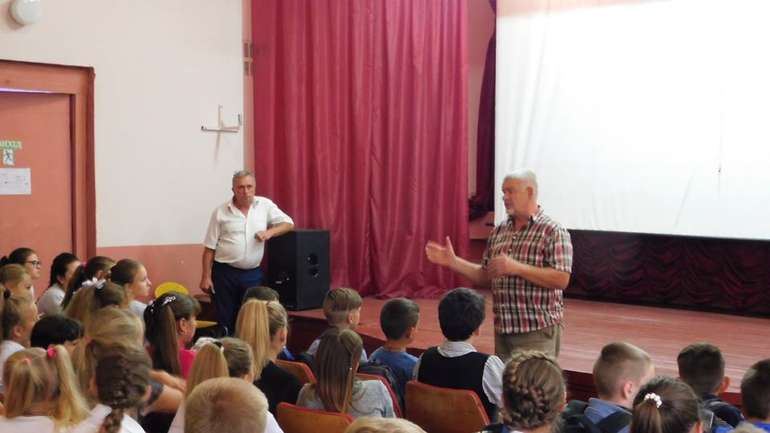 Школярі висловили стурбованість стихійними пожежами у Гадяцькому районі